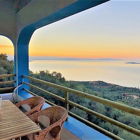 House Tanna Of Villa Intaba Spectacular Sea Views Corfiot Riviera Spartilas Corfu Island Greece Close To Ipsos Beach Spartylas Luaran gambar