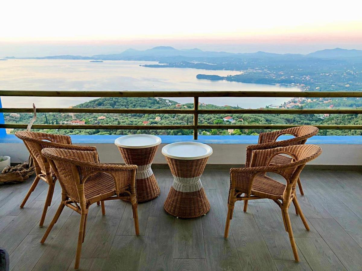 House Tanna Of Villa Intaba Spectacular Sea Views Corfiot Riviera Spartilas Corfu Island Greece Close To Ipsos Beach Spartylas Luaran gambar