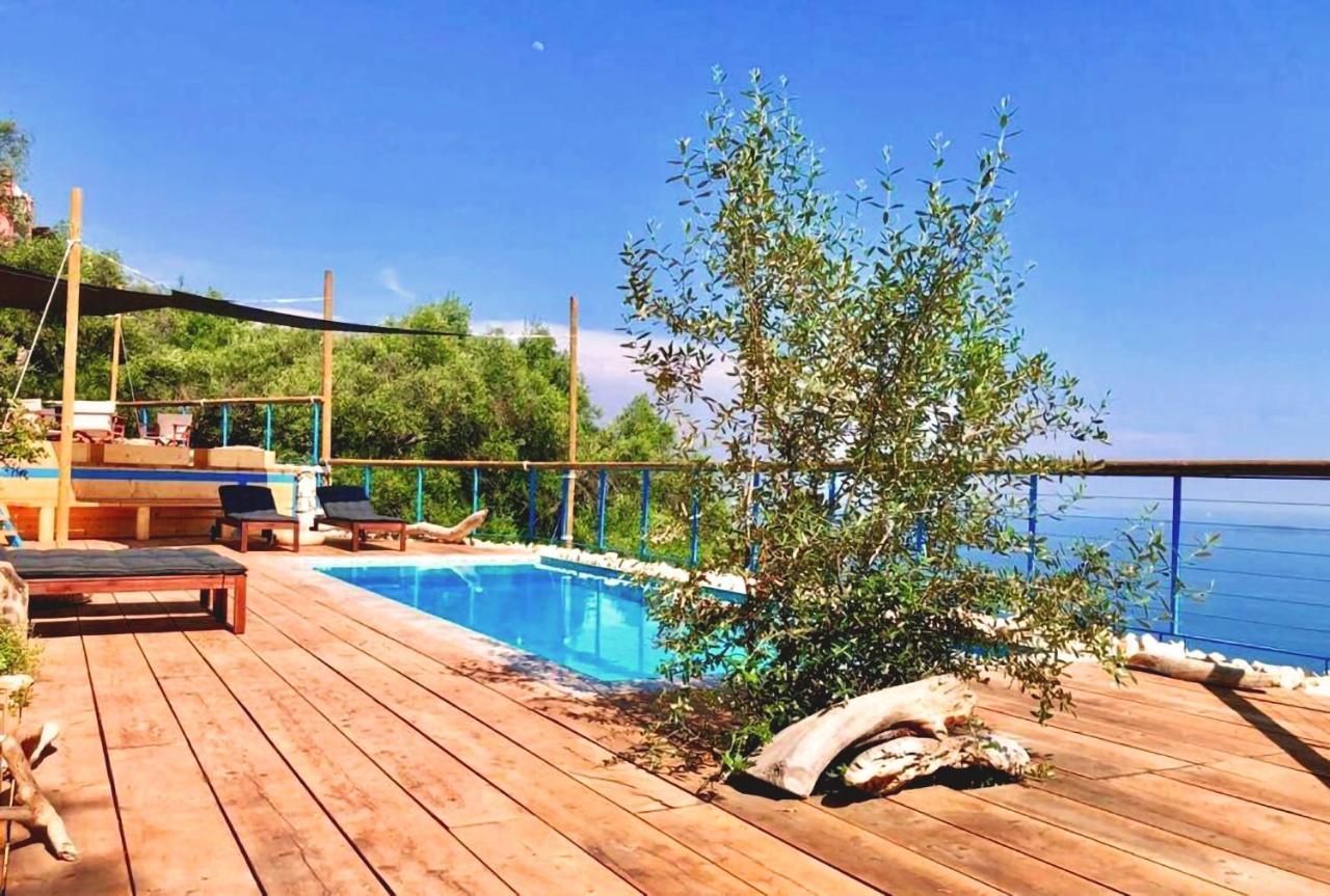 House Tanna Of Villa Intaba Spectacular Sea Views Corfiot Riviera Spartilas Corfu Island Greece Close To Ipsos Beach Spartylas Luaran gambar
