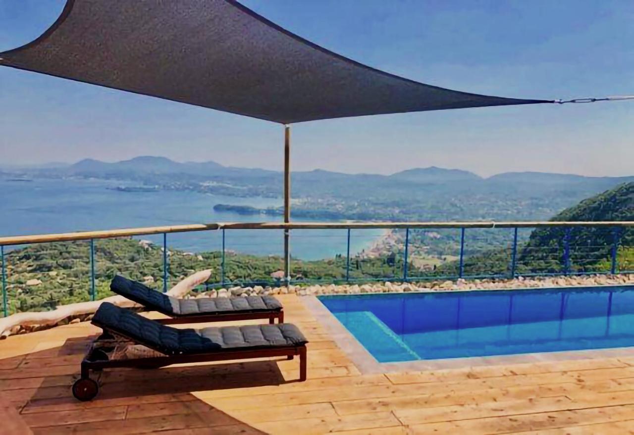 House Tanna Of Villa Intaba Spectacular Sea Views Corfiot Riviera Spartilas Corfu Island Greece Close To Ipsos Beach Spartylas Luaran gambar