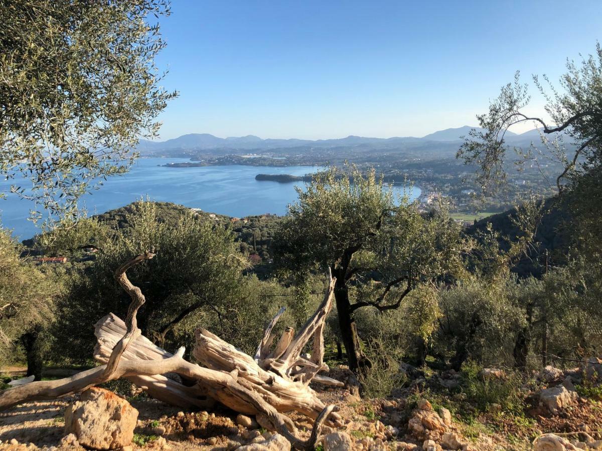House Tanna Of Villa Intaba Spectacular Sea Views Corfiot Riviera Spartilas Corfu Island Greece Close To Ipsos Beach Spartylas Luaran gambar
