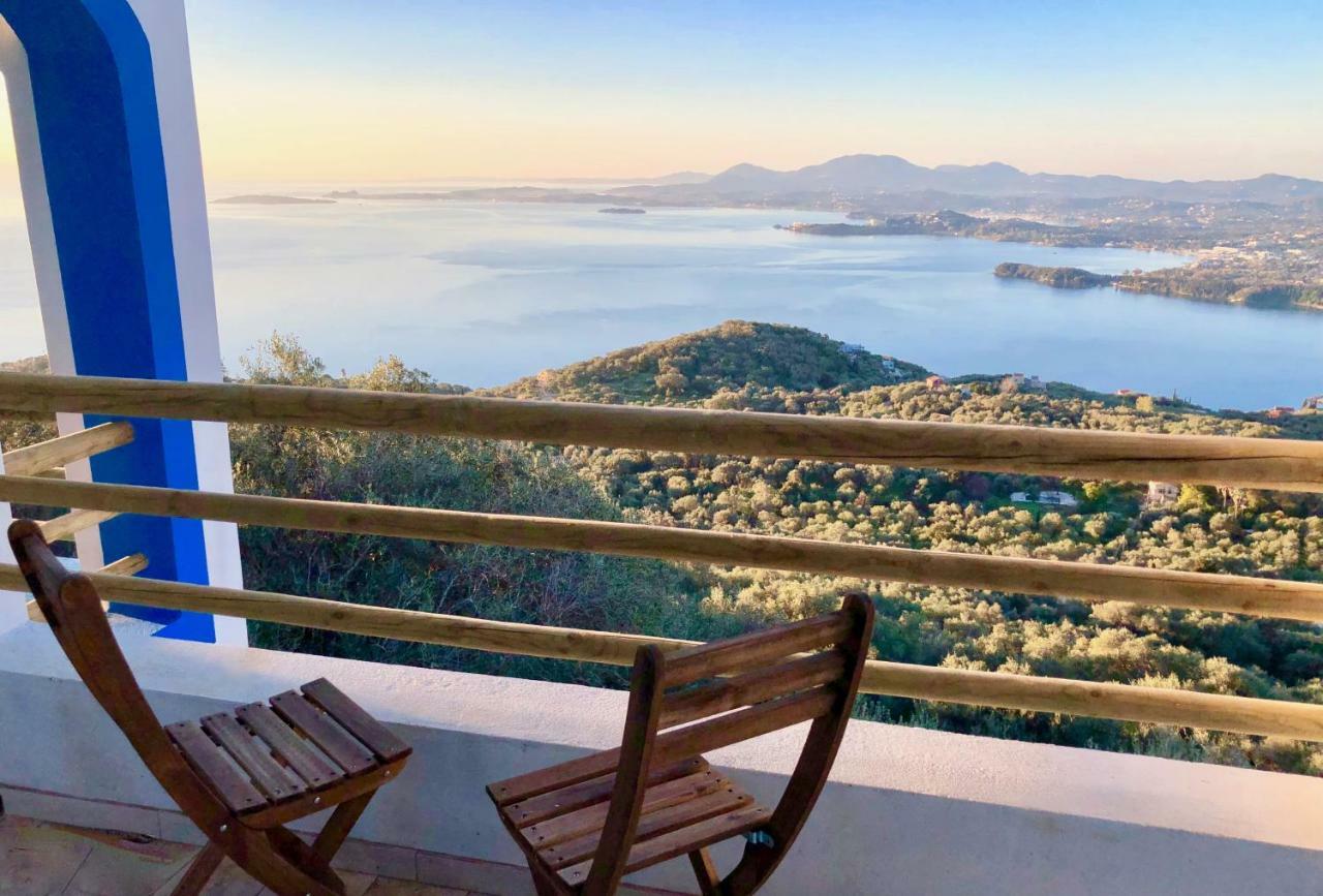 House Tanna Of Villa Intaba Spectacular Sea Views Corfiot Riviera Spartilas Corfu Island Greece Close To Ipsos Beach Spartylas Luaran gambar